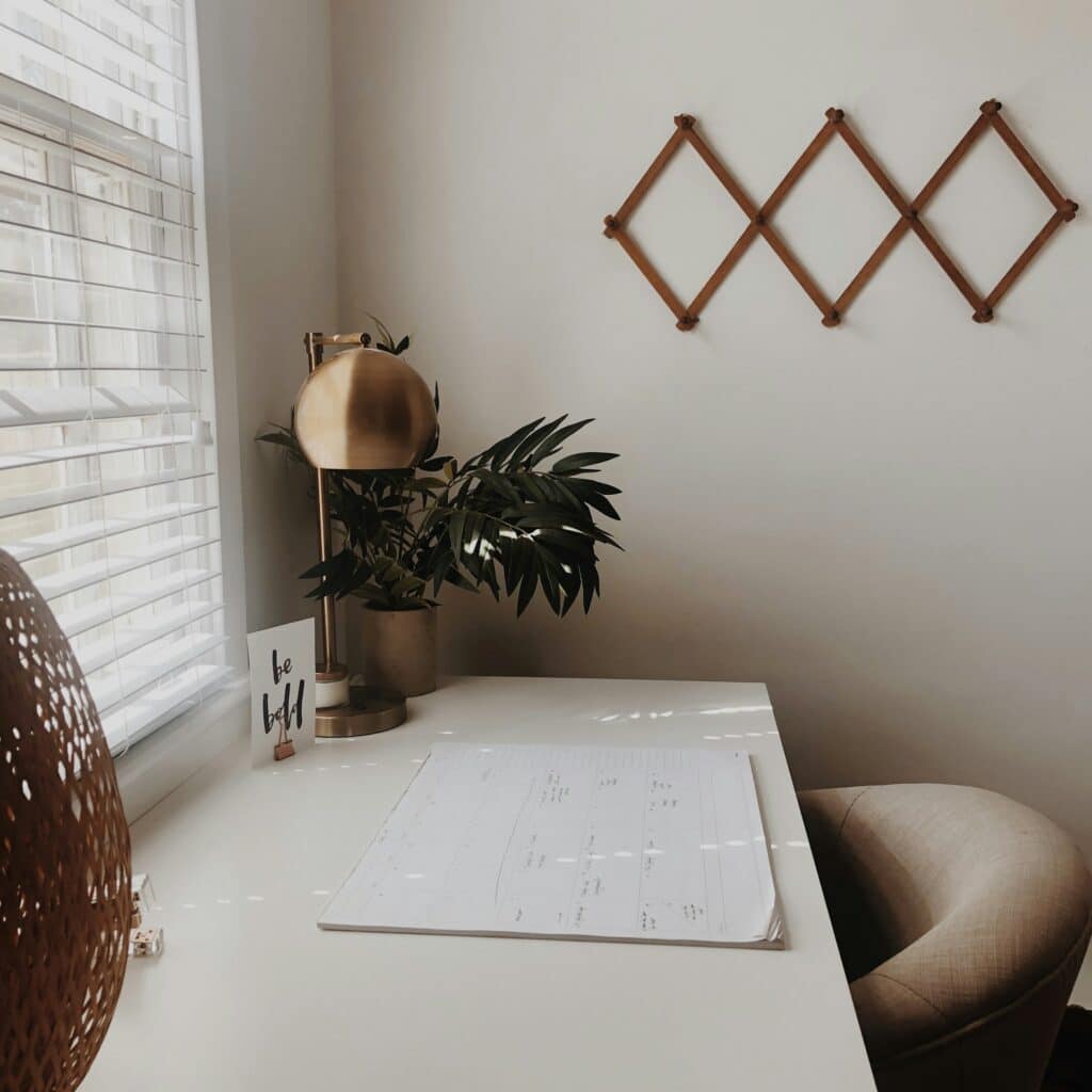 cozy therapy office
