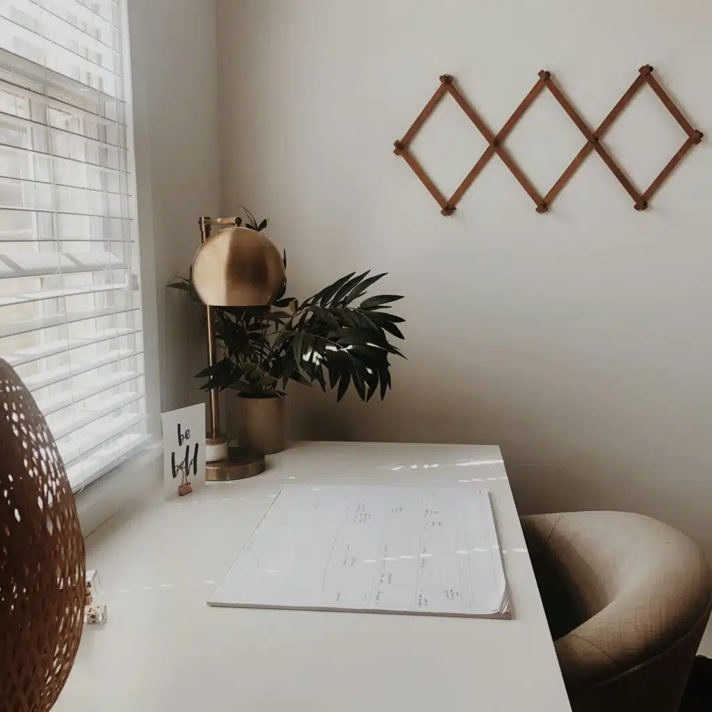 cozy therapy office